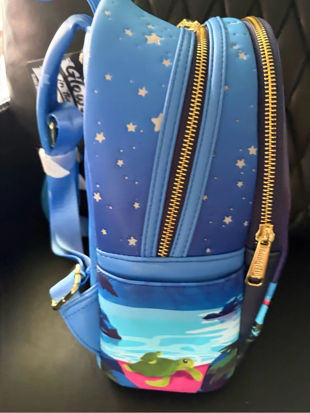 Loungefly Disney Stitch Moonlit Camp Mini Backpack - Blue & Purple